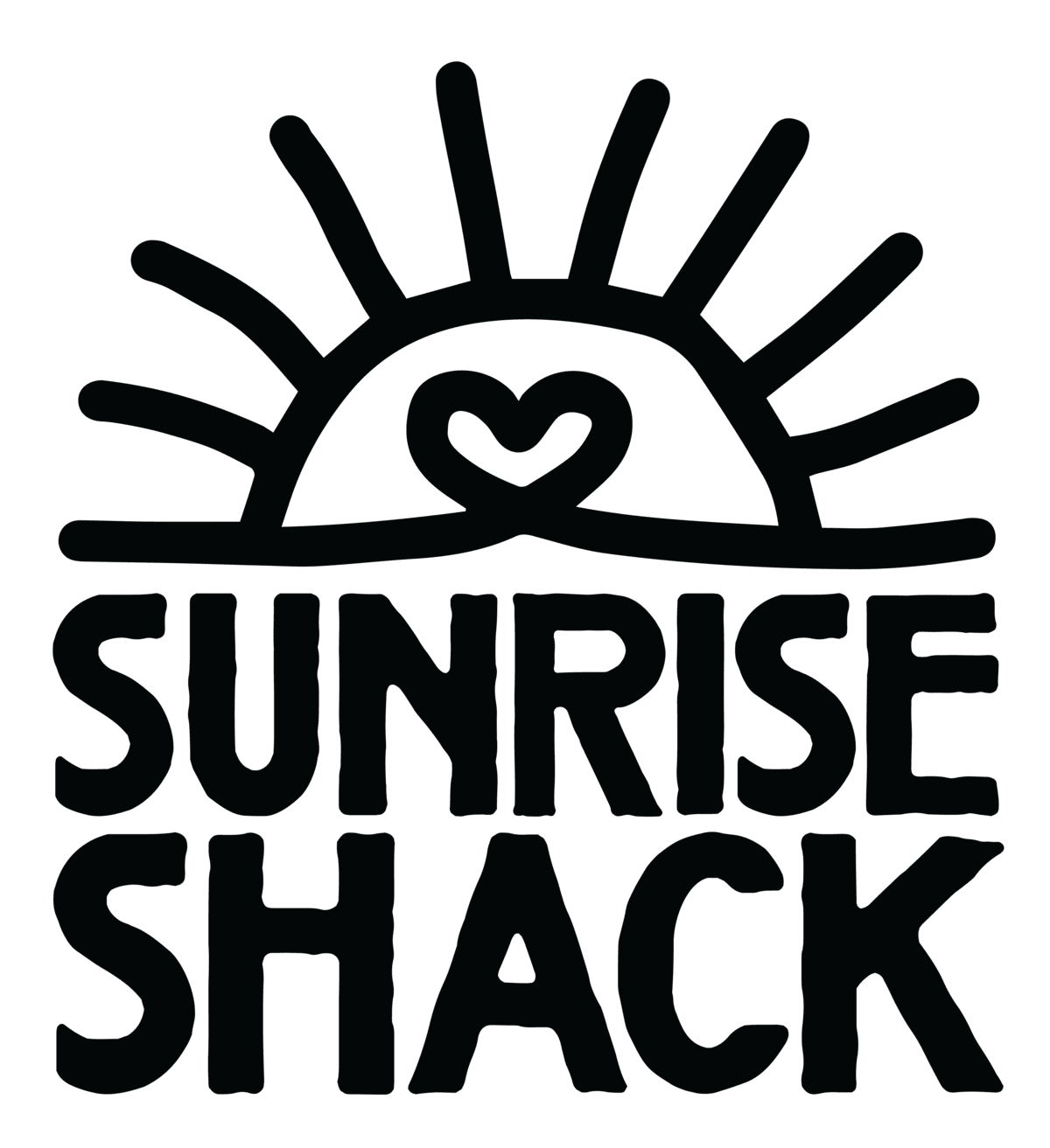 The Sunrise Shack Secondary Logo