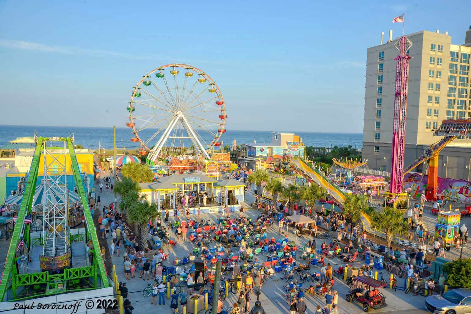 Carolina Beach Boardwalk activities and events available year round