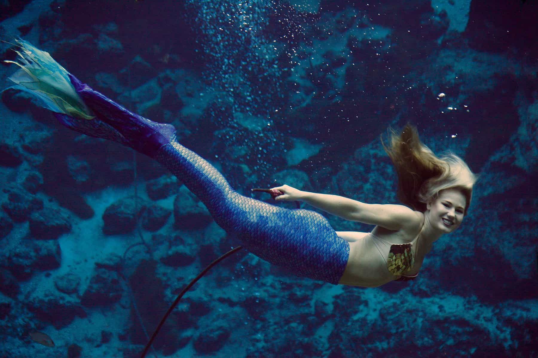 Meet the mermaids at the North Carolina Aquarium at Forth Fisher
