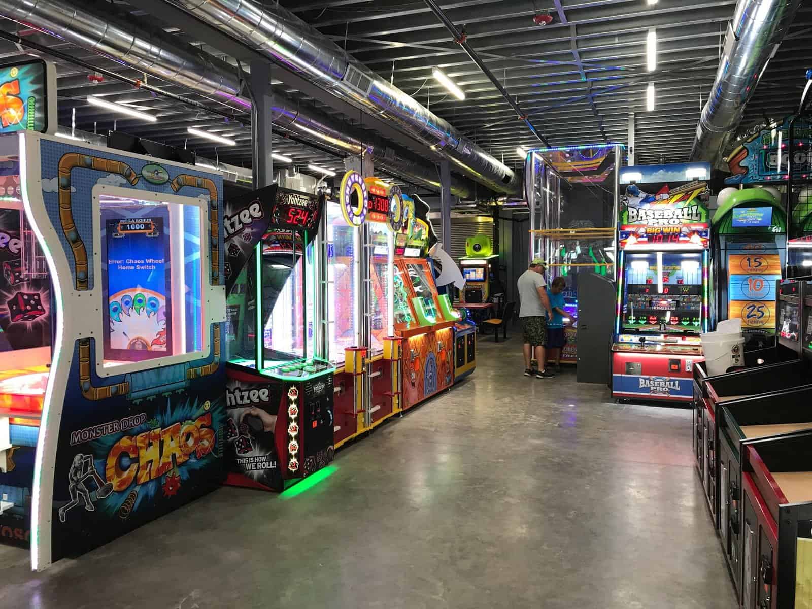 The Carolina Beach arcade is open to families on the Carolina Beach Boardwalk