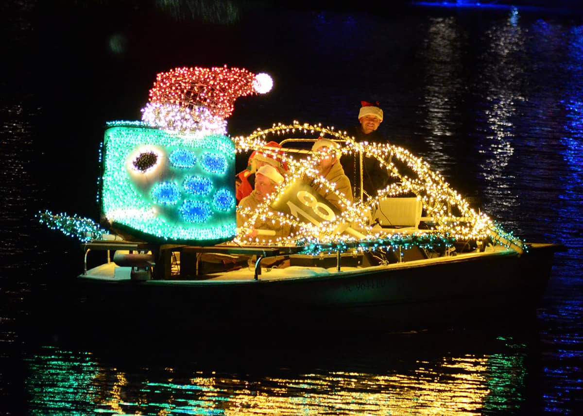 Island of Lights Flotilla in Carolina Beach North Carolina Vacation Rentals Near Event