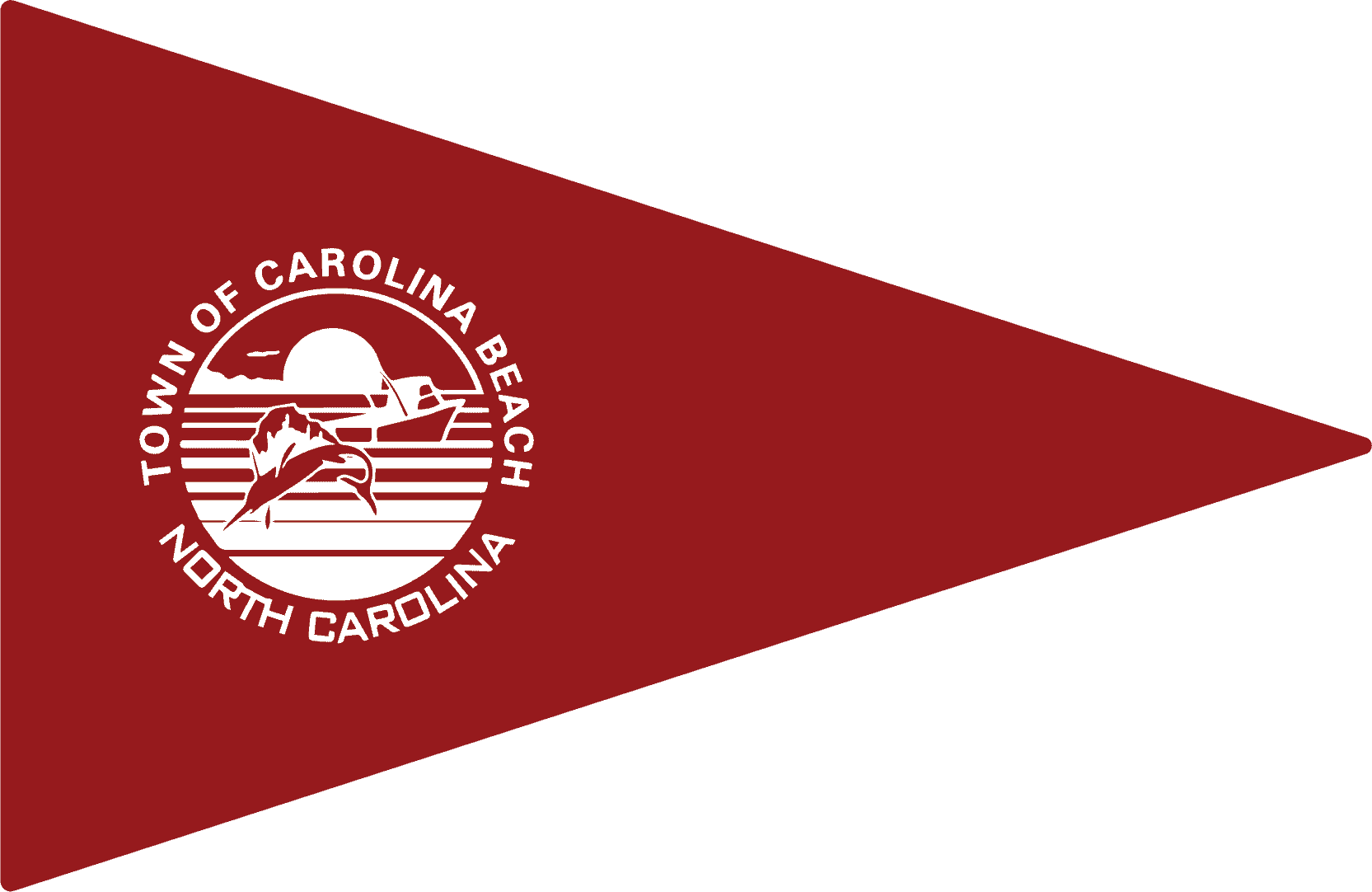Today's Flag Color in Carolina Beach is a Red Flag