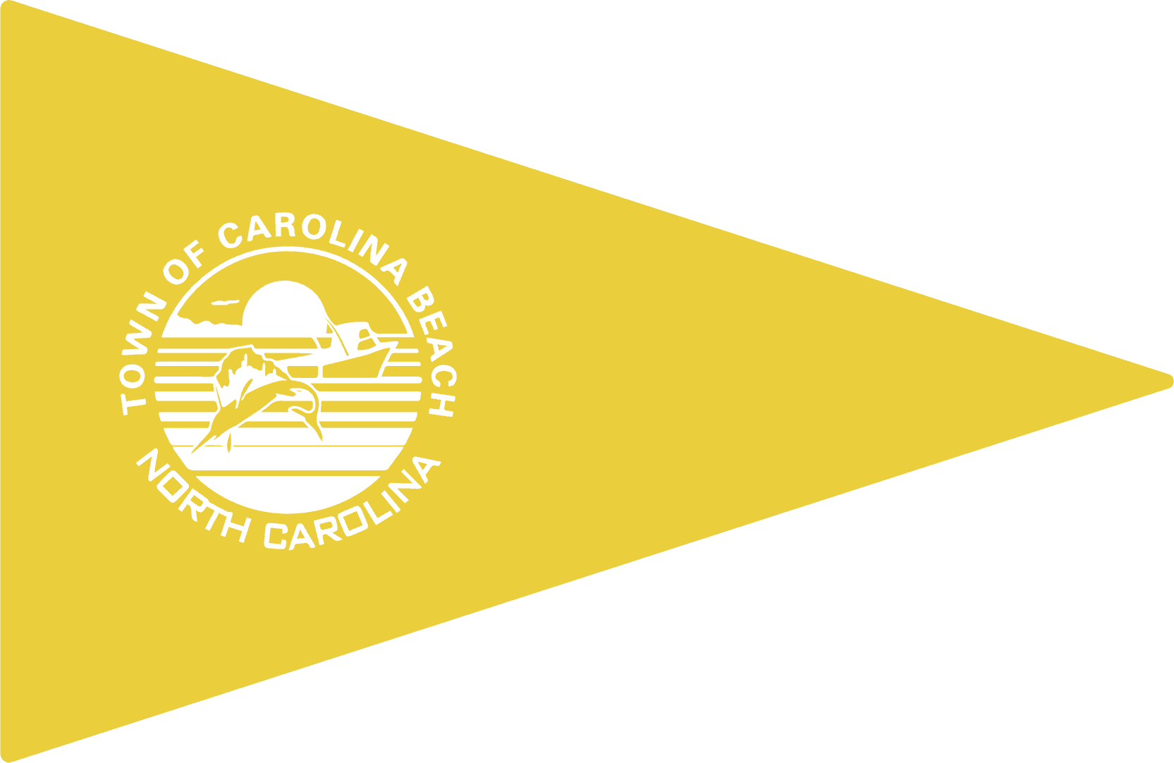 Today's Flag Color in Carolina Beach is a Yellow Flag