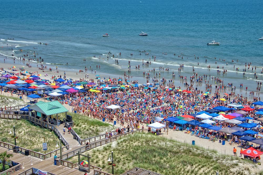 Vacation Rental Near The Carolina Beach Music Festival and Boardwalk